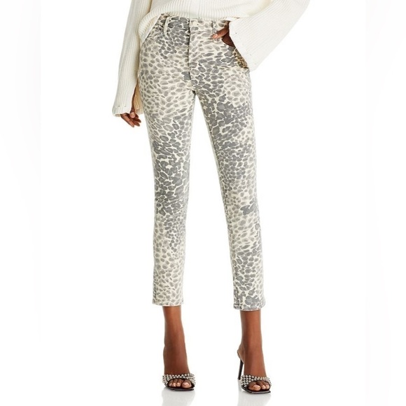 Mother denim shadow leopard jeans - Picture 3 of 8